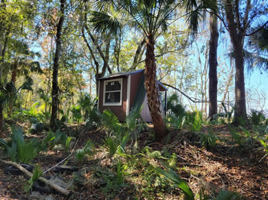 A-Frame Tiny House at Citra Royal Palm RV Park