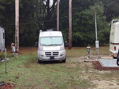 Van Camper At Citra Royal Palm RV Park