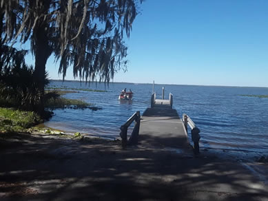 Public Boat Ramp A Few Miles From Our Park - easily fish Orange Lake or Lake Lochloosa